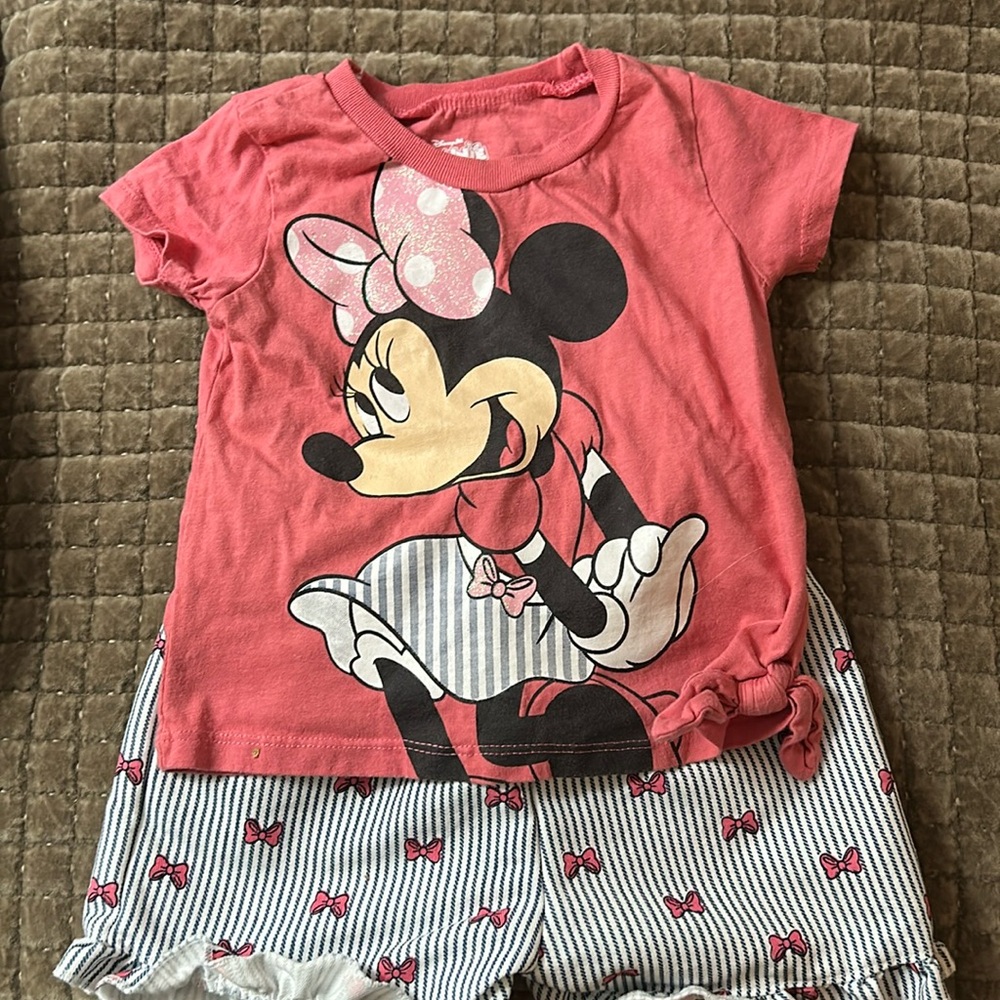 Minnie Mouse Short set